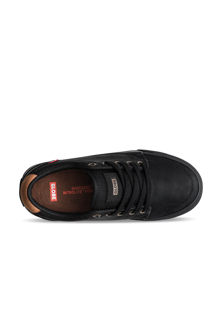 SCARPE SKATE GLOBE GS KIDS BLACK MOCK BLACK 37 (Taglia 37)