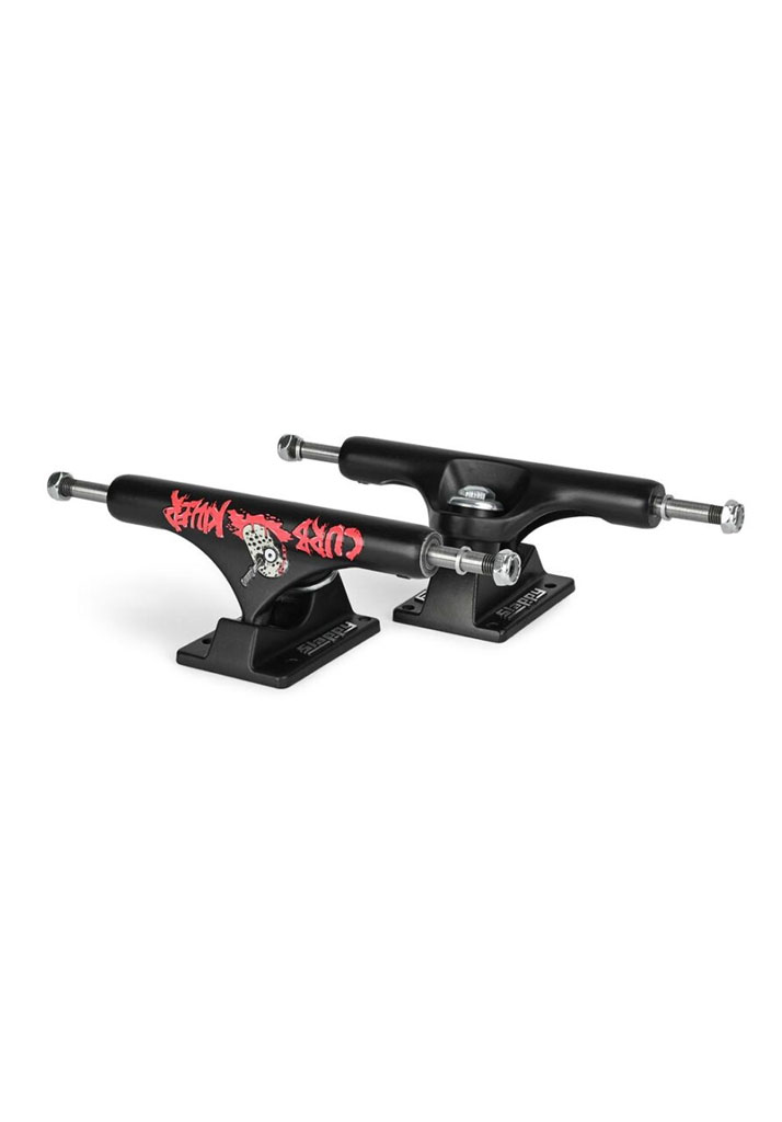 TRUCK SKATE SLAPPY TRUCK ST1 CURB KILLER II HOLLOW INVERTED KP 8.5" BLACK