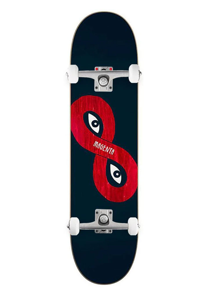 SKATE COMPLETO MAGENTA SKATEBOARDS EXTRAVISION ONE OFF 8.0"