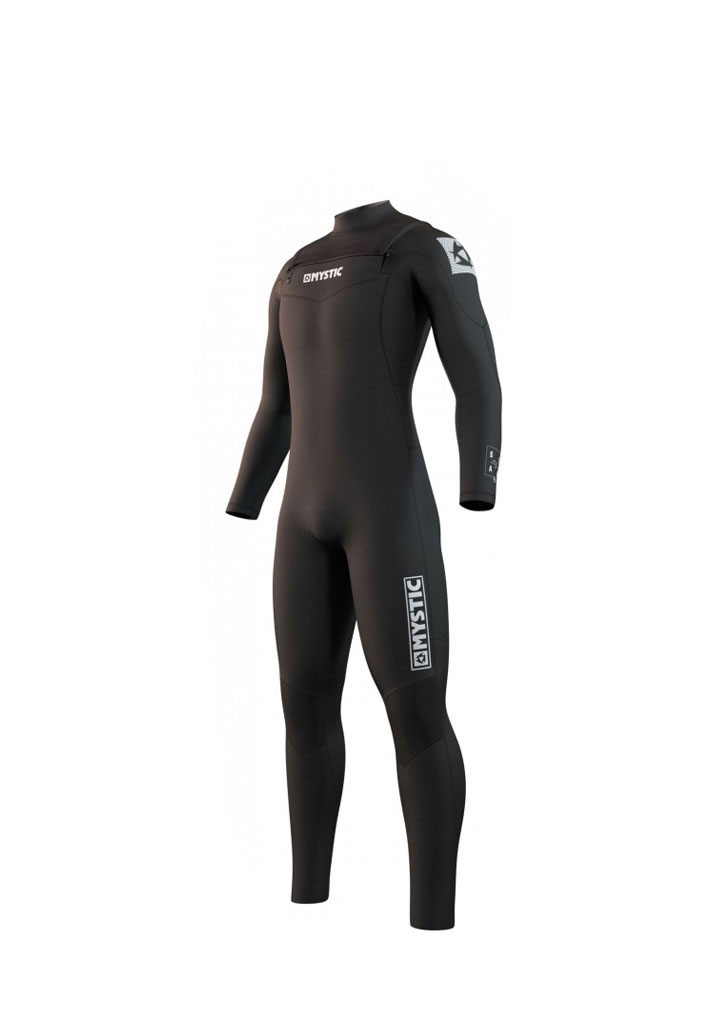 MUTA NEOPRENE MYSTIC STAR FULLSUIT 5/3mm DOUBLE FZIP 900 BLACK S (Size S)