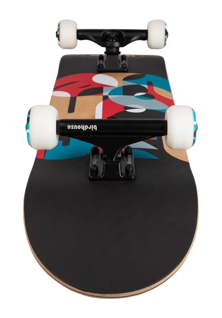 SKATE COMPLETO BIRDHOUSE STAGE 3 OVERLAY LOGO 7.75" BLACK
