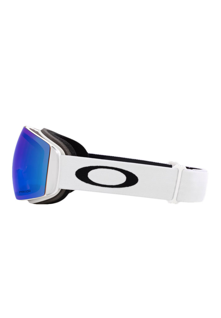 MASCHERA SNOWBOARD OAKLEY FLIGHT DECK M MATTE WHITE PRIZM SNOW ARGON IRIDIUM