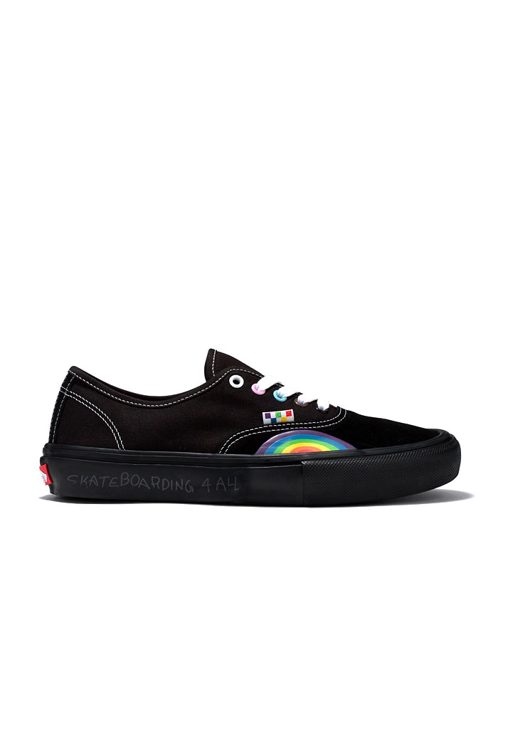 SCARPE SKATE VANS MN SKATE AUTHENTIC PRIDE BLACK 42 (Size 42)