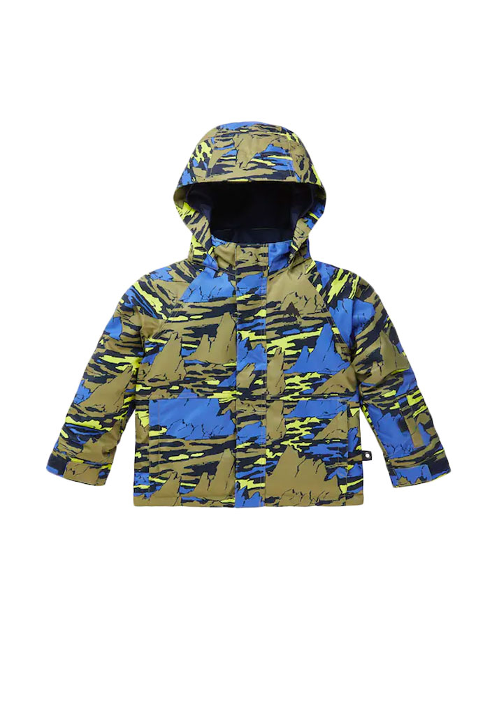 GIACCA SNOWBOARD BURTON TD CLASSIC JACKET MARTINI OLIVE SUMMIT 2T (Size 2T)