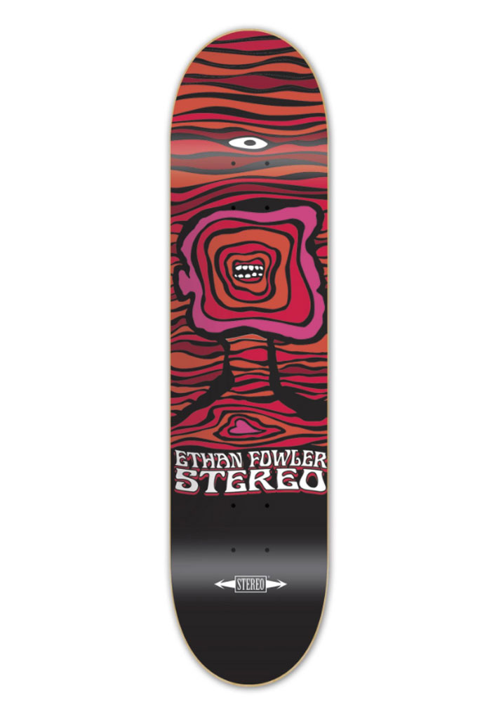 TAVOLA SKATE STEREO LOST FOWLER 8.0" + GRIP OMAGGIO U