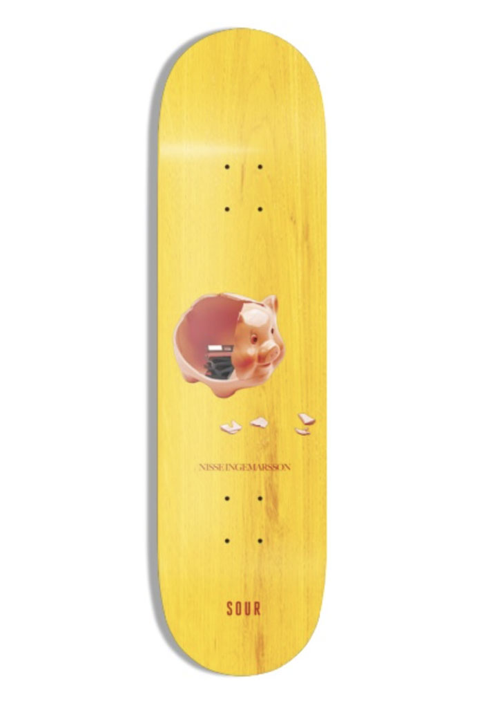 TAVOLA SKATE SOUR FOOTY BANK 8.25" NISSE