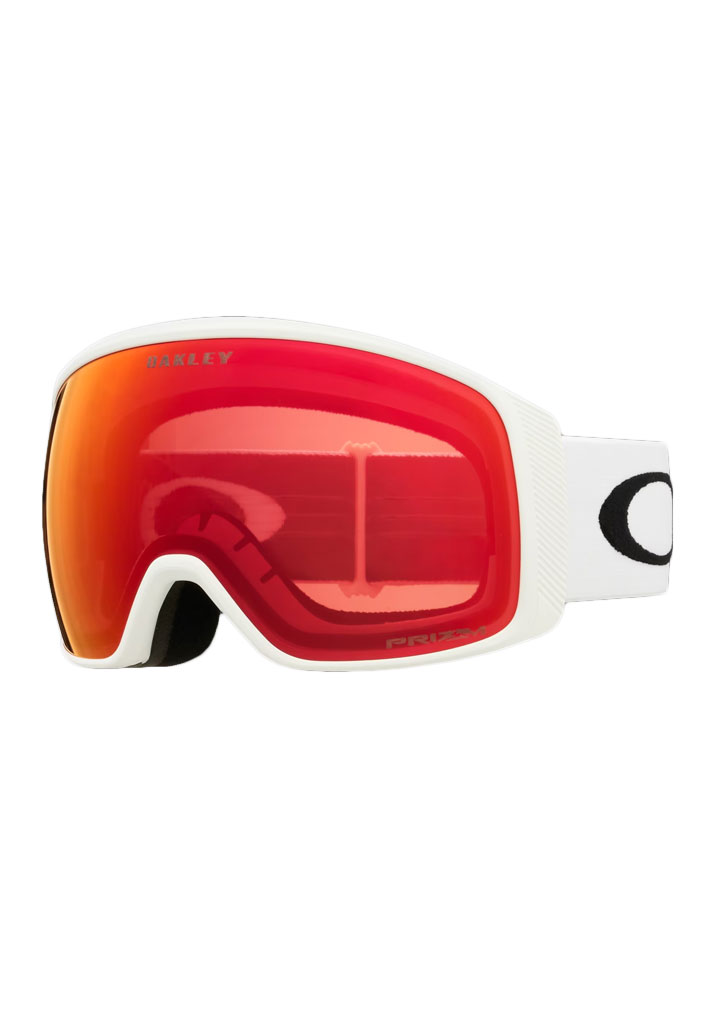 MASCHERA SNOWBOARD OAKLEY FLIGHT TRACKER L MATTE WHITE PRIZM SNOW TORCH IRIDIUM