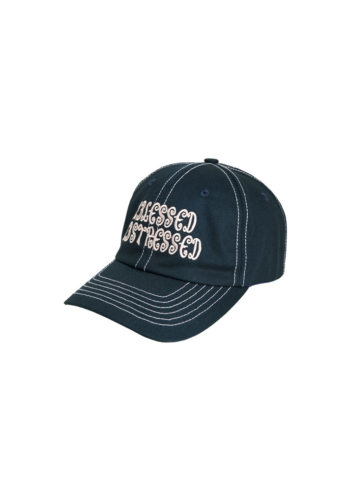 CAPPELLO TOKEN 2 BLESSED CONTRAST CAP NAVY