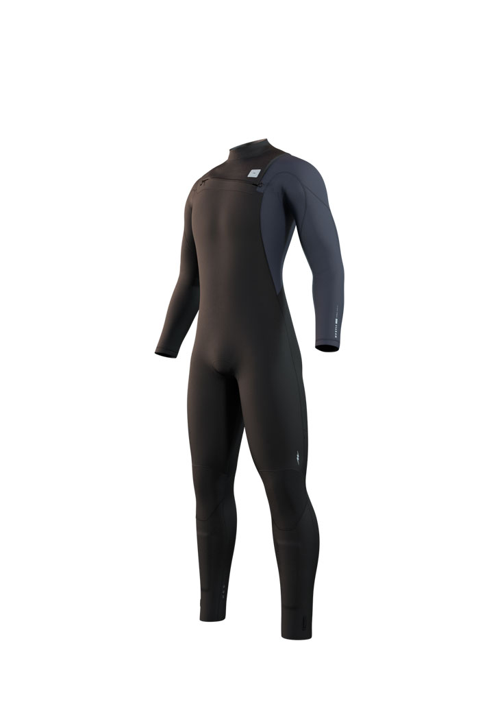 MUTA NEOPRENE MYSTIC MARSHALL FULLSUIT 5/3MM FZIP 900 BLACK M (Size M)