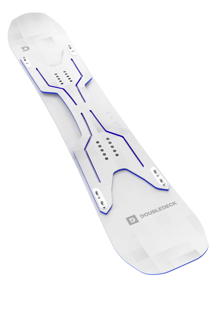 TAVOLA SNOWBOARD DOUBLEDECK BASIC BOARD WHITE 153 (Size 153)