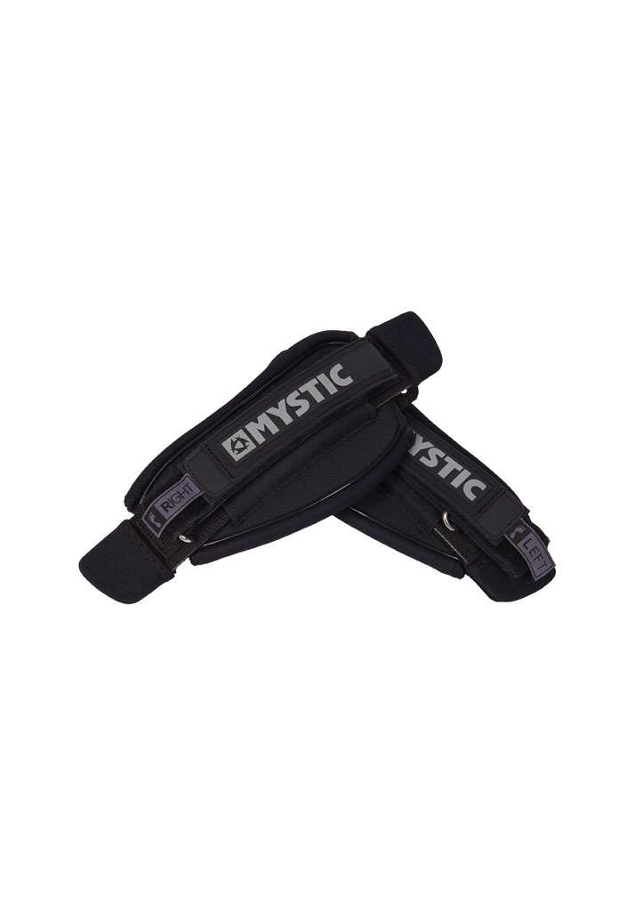 PADS KITE MYSTIC KITE FOOTSTRAPSET ASYMMETRICAL 900 BLACK