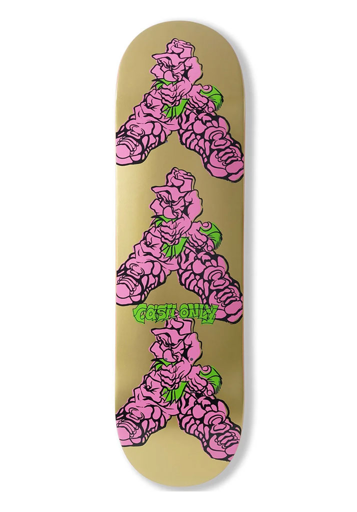 TAVOLA SKATE CASH ONLY GAMBLE 8.5" GOLD