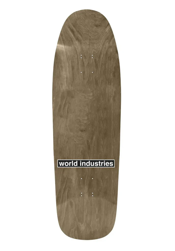 TAVOLA SKATE WORLD INDUSTRIES ROCK IS KING 9.625" RODNEY MULLEN