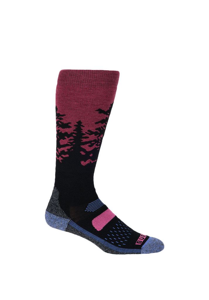 CALZE SNOWBOARD BURTON W PERFORMANCE MIDWEIGHT SOCKS SUNRISE M-L (Size M-L)