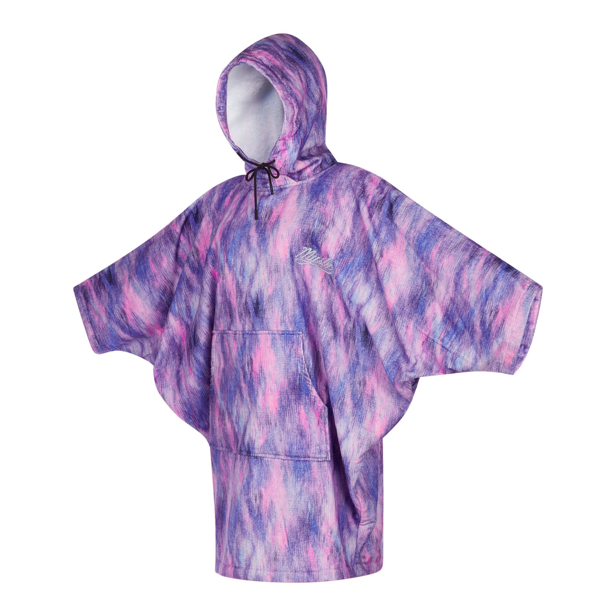 Mystic Poncho Women - Color : Black/White