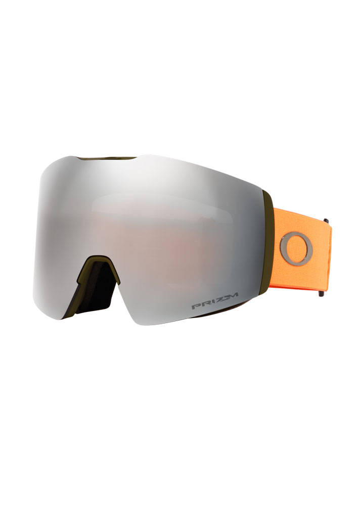 MASCHERA SNOWBOARD OAKLEY FALL LINE L ORANGE PRIZM SNOW BLACK IRIDIUM U