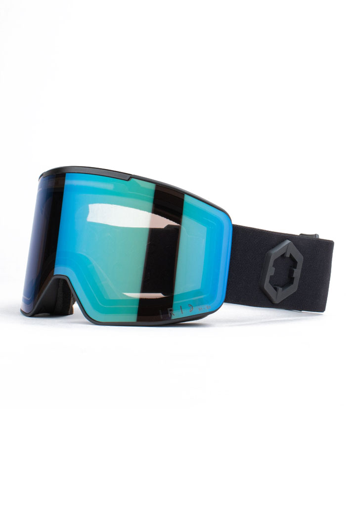 MASCHERA SNOWBOARD OUT OF ELECTRA 3 BLACK IRID GREEN