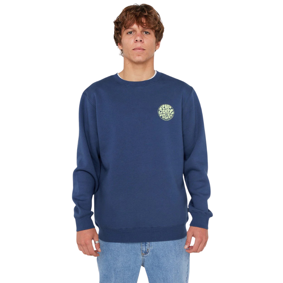 Ripcurl Wettie Icon Crew (X-LARGE, LIGHT NAVY)