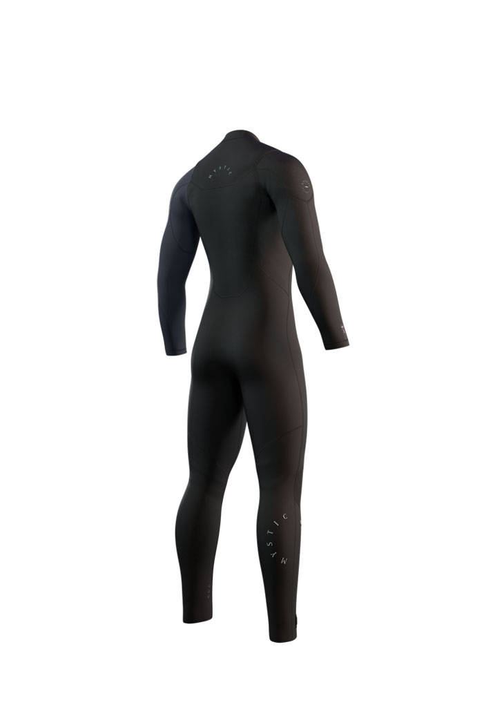 MUTA NEOPRENE MYSTIC MARSHALL FULLSUIT 5/3MM FZIP 900 BLACK M (Size M)