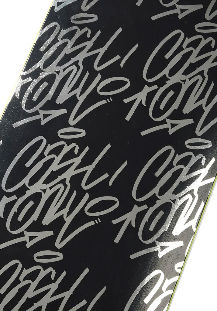 TAVOLA SKATE CASH ONLY SKUF DECK - PHILLY SANTOSUOSSO 8.25" BLACK U