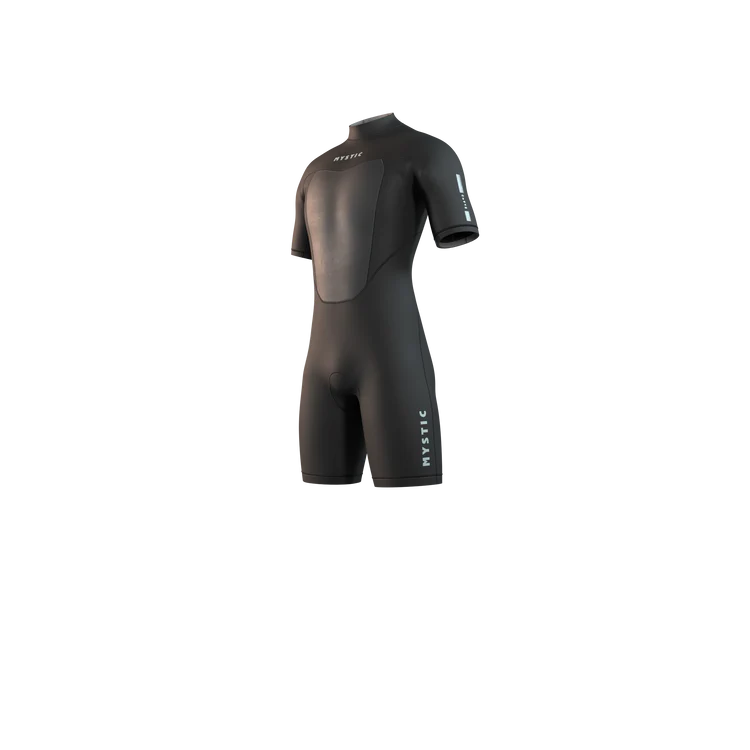 Mystic Brand Shorty 3/2mm Bzip 2025 - "Color: Black","Size: M"