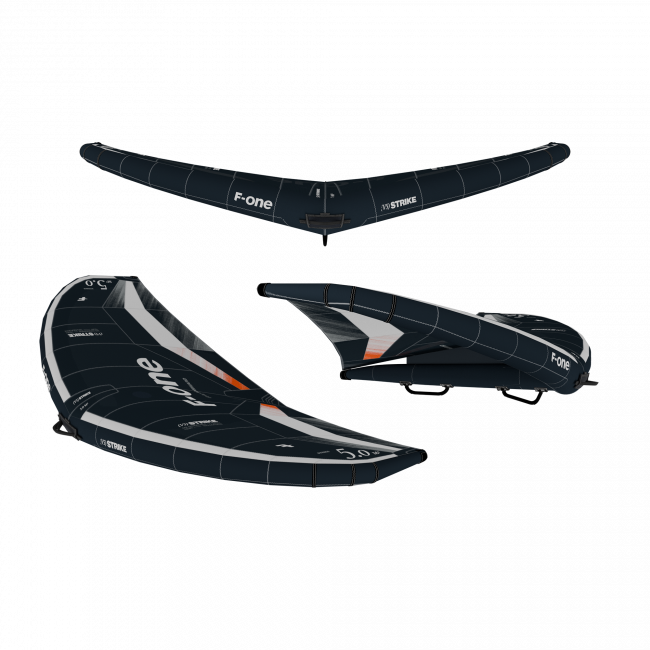 F-ONE Strike V5 - "Color: A - ONYX","Size: 4.0"