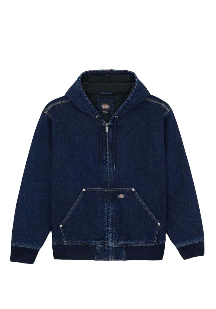 GIACCA DICKIES HILHAM HOODED JACKET DARK INDIGO XL (Size XL)