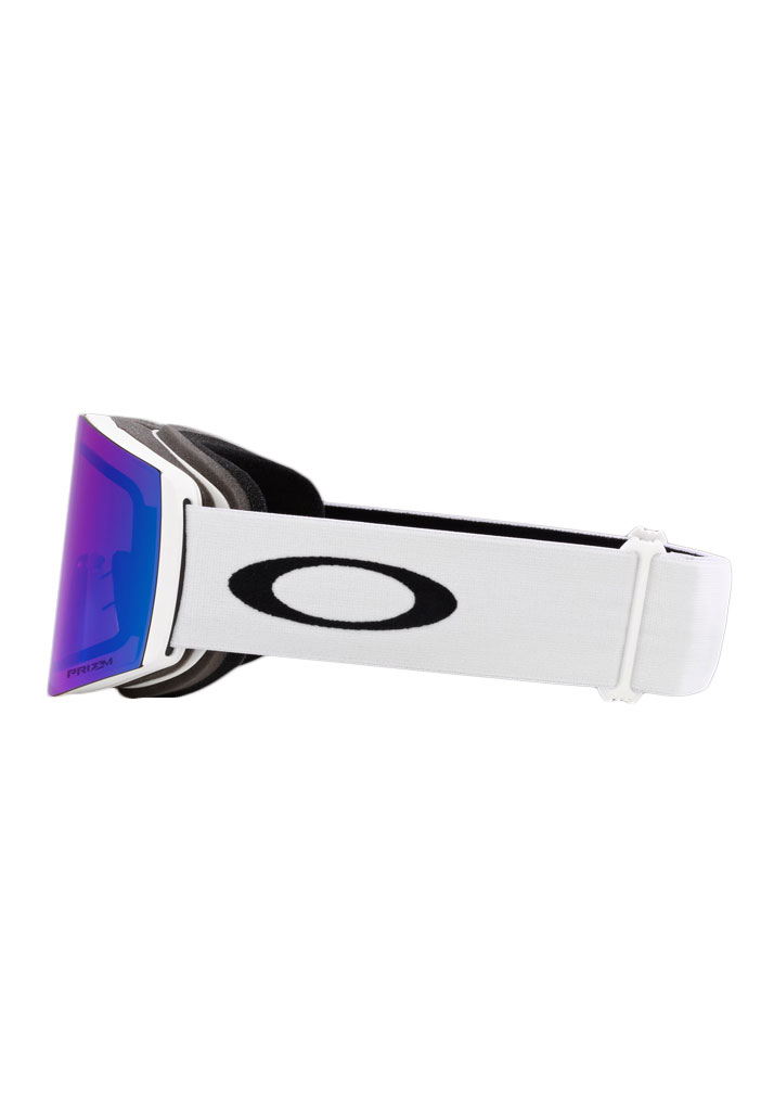 MASCHERA SNOWBOARD OAKLEY FALL LINE L MATTE WHITE PRIZM SNOW ARGON IRIDIUM