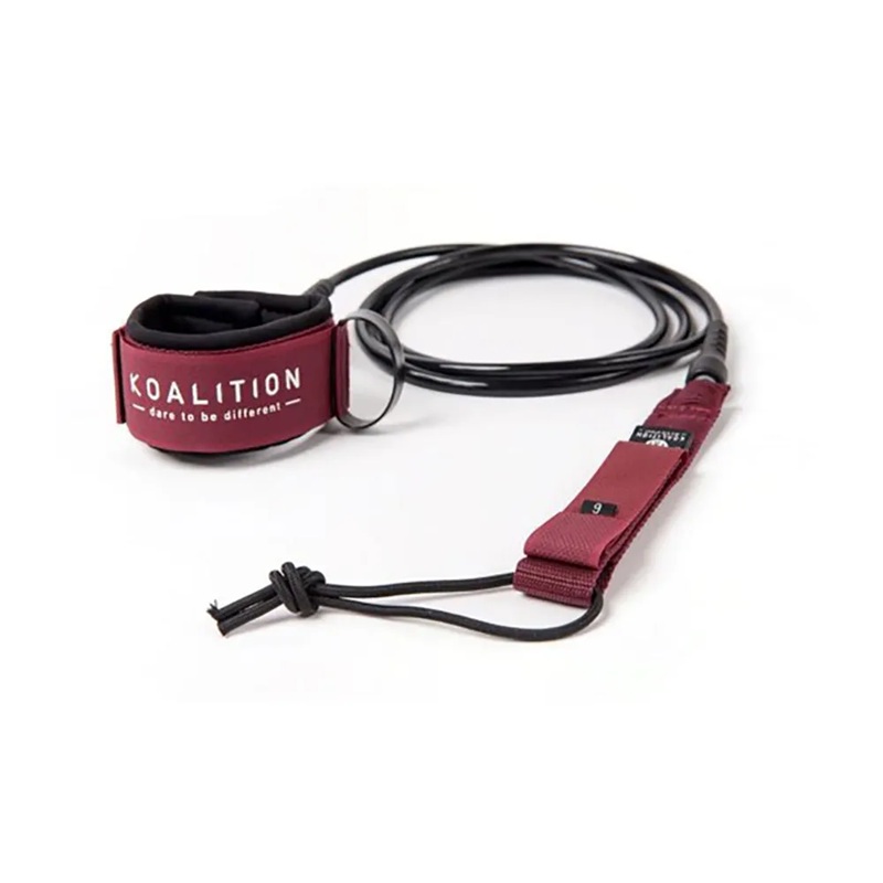 KOALITION LEASH REGULAR 9'' ANKLE DARK RED
