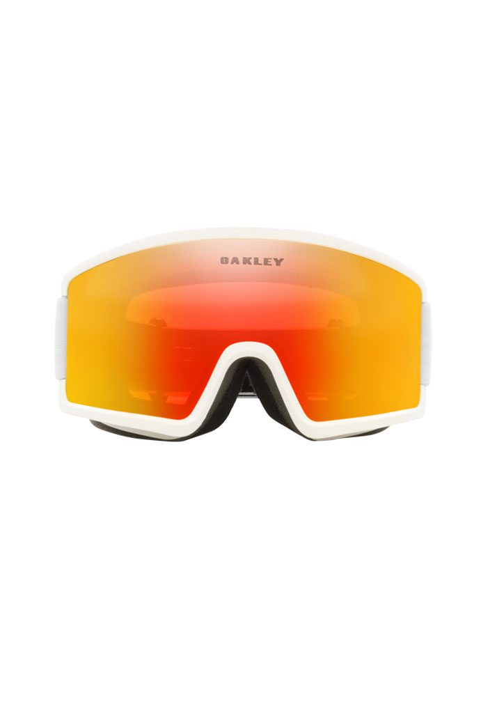 MASCHERA SNOWBOARD OAKLEY TARGET LINE M MATTE WHITE FIRE IRIDIUM U