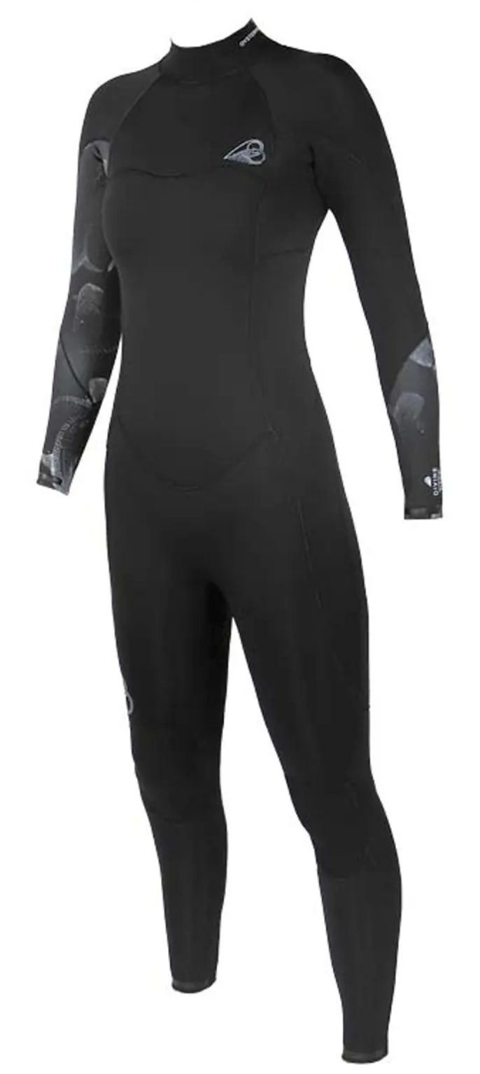 Sooruz Fullsuit Women Divine  Back-zip 3/2 - "Color: Black","Size: M"