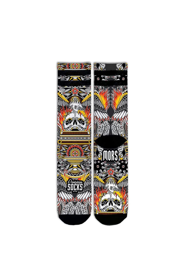 CALZE AMERICAN SOCKS SIGNATURE EAGLE OF FIRE L-XL (Taglia L-XL)