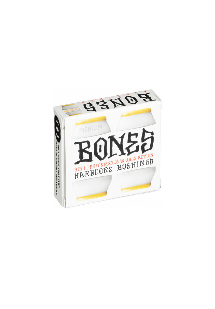 HARDWARE SKATE BONES BUSHING #3 MED YELLOW WHITE U