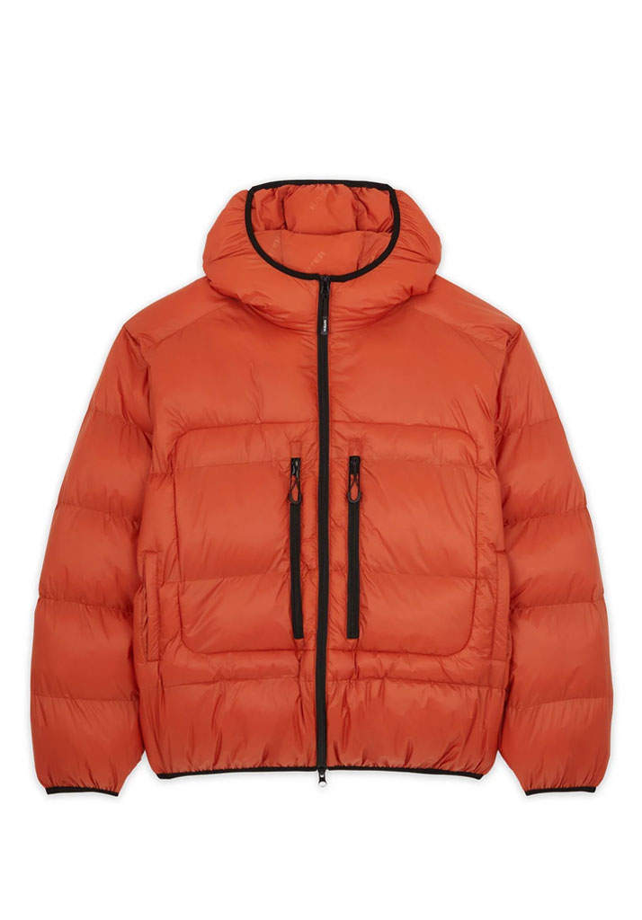 GIACCA IUTER STORM PUFF JACKET BRICK L (Size L)