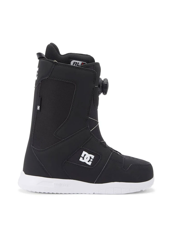SCARPONI SNOWBOARD DC SHOES WOMENS PHASE BOA 2025 BLACK WHITE 37 1/2 (Size 37 1/2)