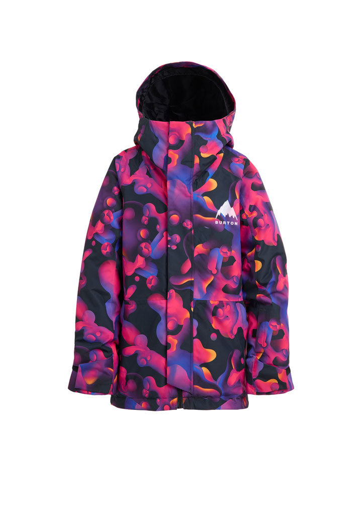 GIACCA SNOWBOARD BURTON K SKIMMER JACKET LAVA LAMP S (Size S)