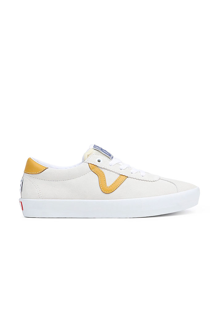SCARPE SKATE VANS MN SKATE SPORT ATHLETIC WHITE GOLD 44 1/2 (Size 44 1/2)