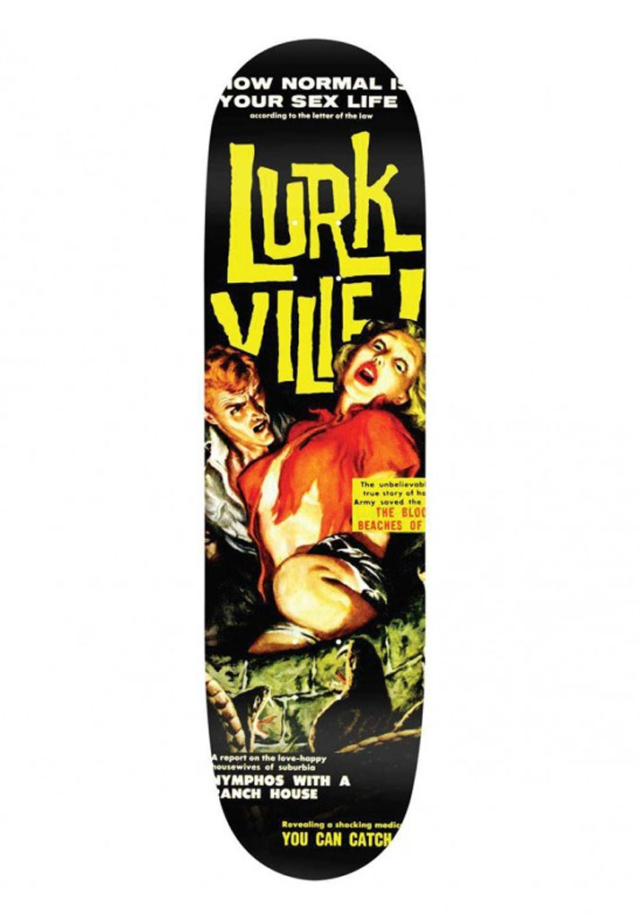 TAVOLA SKATE LURKVILLE ADVNTR SEX LIFE 8.0" + GRIP OMAGGIO U