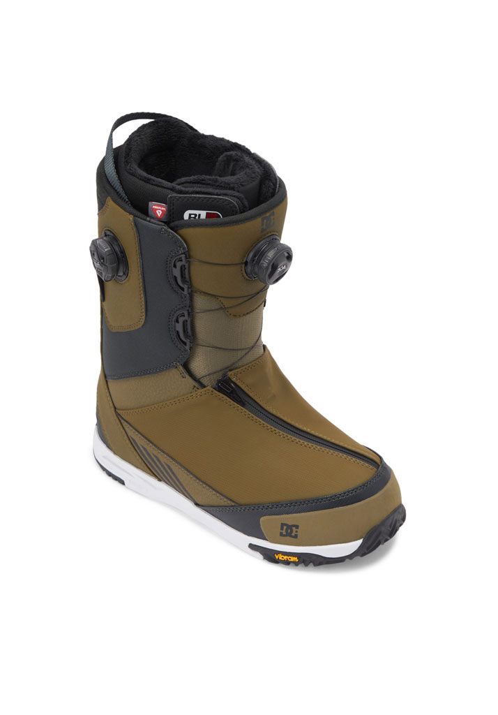 SCARPONI SNOWBOARD DC SHOES TRANSCEND 2024 OLIVE WHITE 44 1/2 (Size 44 1/2)