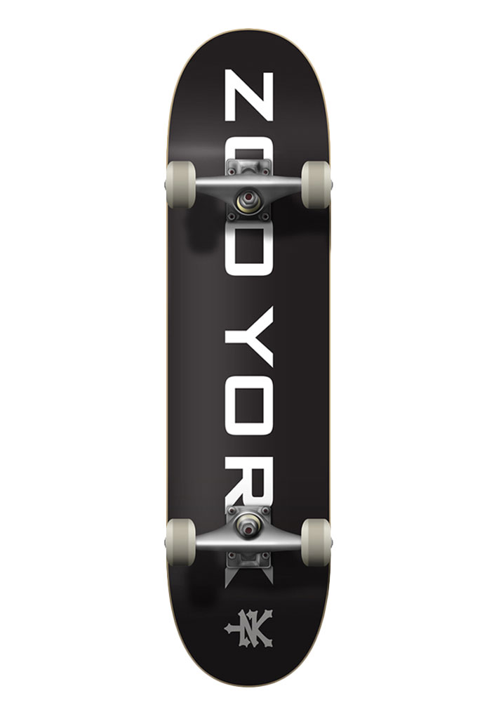 SKATE COMPLETO ZOO YORK TEAM OG 95 LOGO BLOCK DECK 7.5"