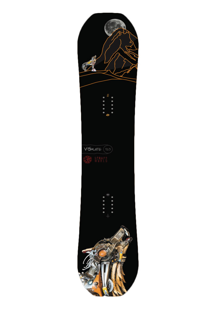 TAVOLA SNOWBOARD BLACKHOLE V SKATE 2026 UNICO 155 (Size 155)