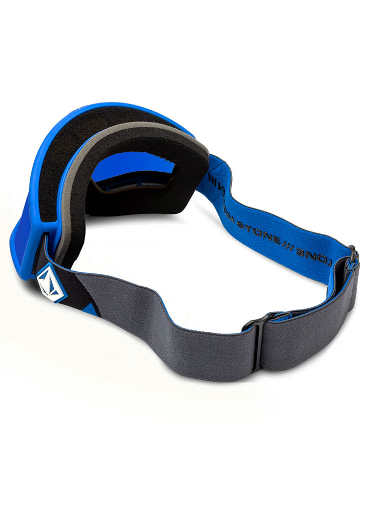 MASCHERA SNOWBOARD VOLCOM YAE BLUE DARK GREY BLUE CHROME + BL U