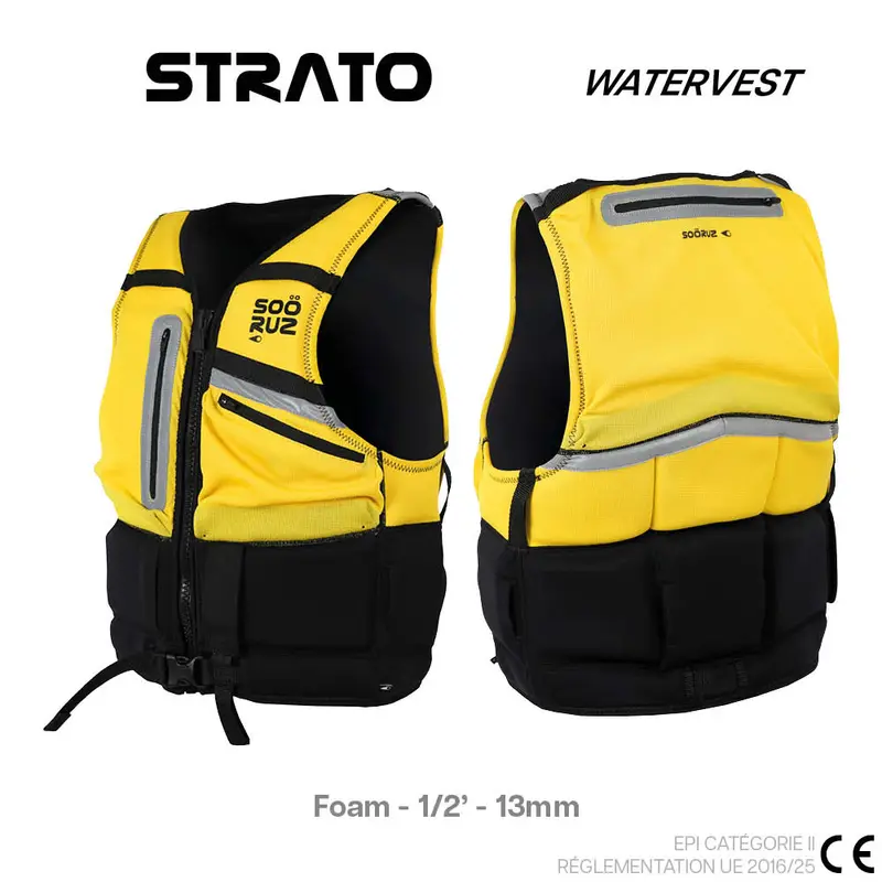 Sooruz Watervest Men STRATO - "Color: Yellow","Size: L"