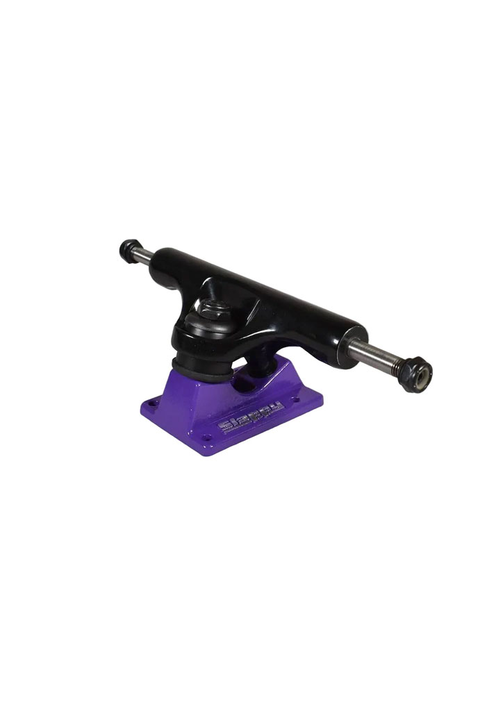 TRUCK SKATE SLAPPY TRUCK ST1 HOLLOW BAM 8.25" BLACK PURPLE