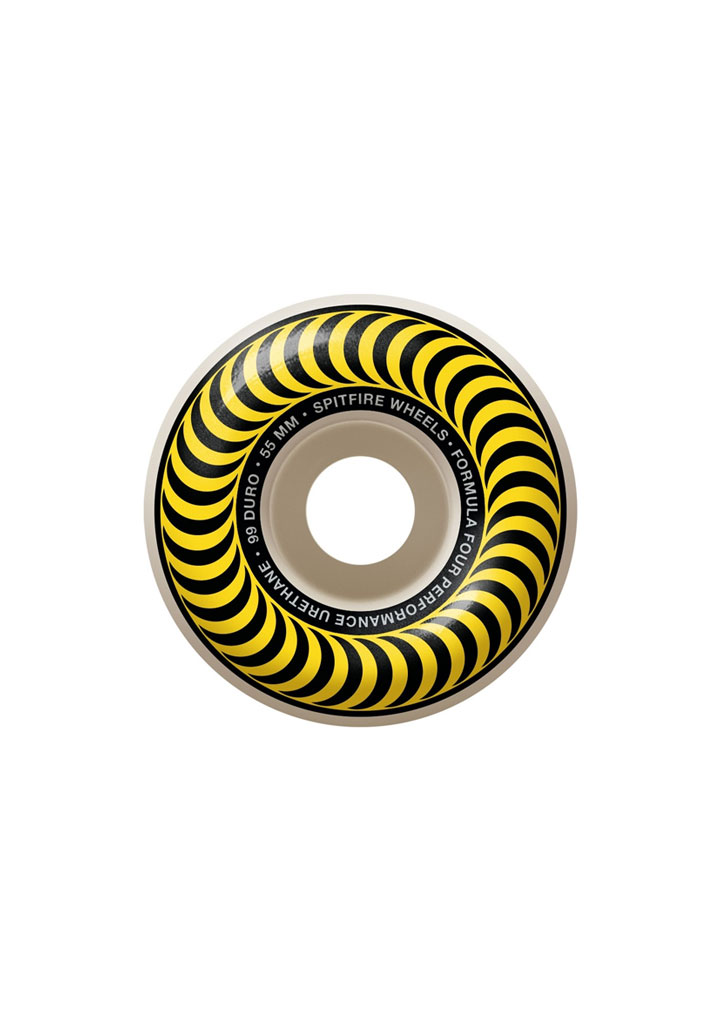 RUOTE SKATE SPITFIRE F4 52mm 99A CHROME U