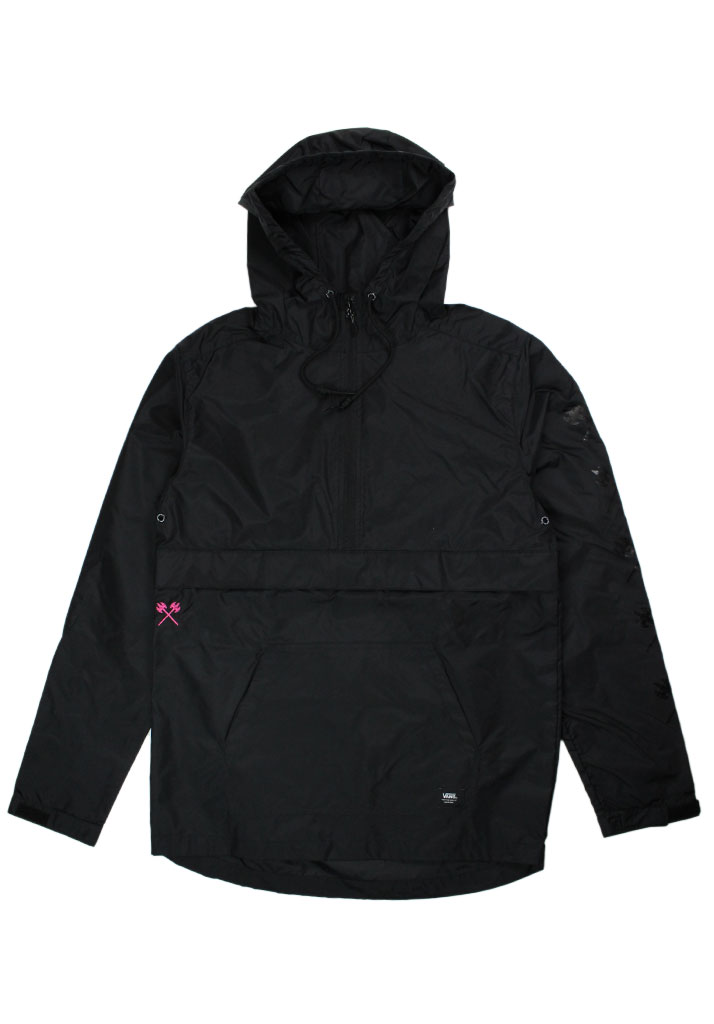GIACCA VANS STONERIDGE ANORAK (TRUJILLO) BLACK L (Size L)