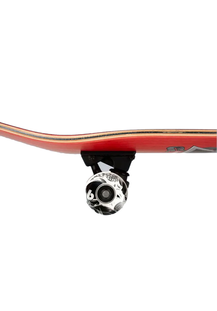SKATE COMPLETO BIRDHOUSE STAGE 3 HAWK SKULL 2 8.25" RED U