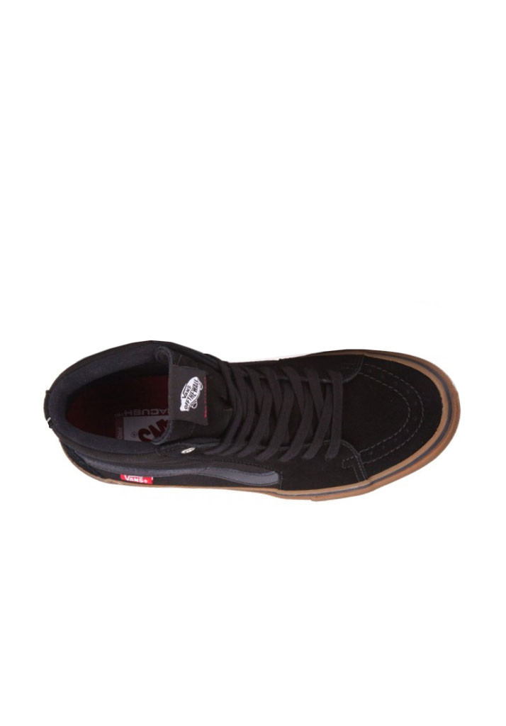 SCARPE SKATE VANS SK8-HI PRO BLACK GUM 38 1/2 (Taglia 38 1/2)