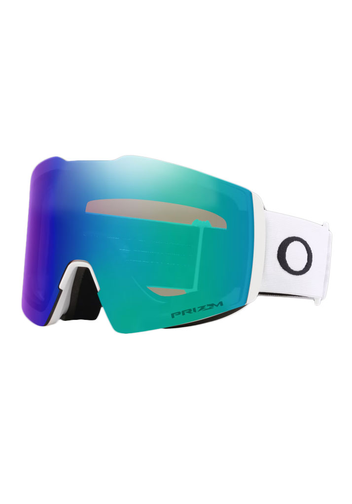 MASCHERA SNOWBOARD OAKLEY FALL LINE L MATTE WHITE PRIZM SNOW ARGON IRIDIUM