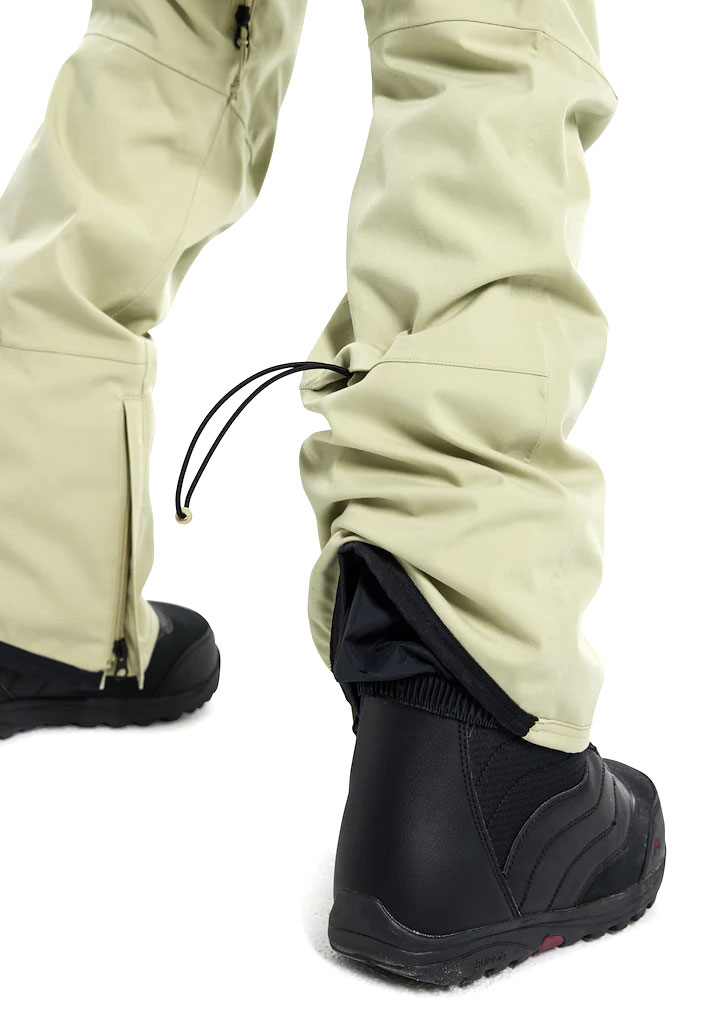 PANTALONI SNOWBOARD BURTON GLORIA STRETCH 2L PANTS MUSHROOM L (Size L)